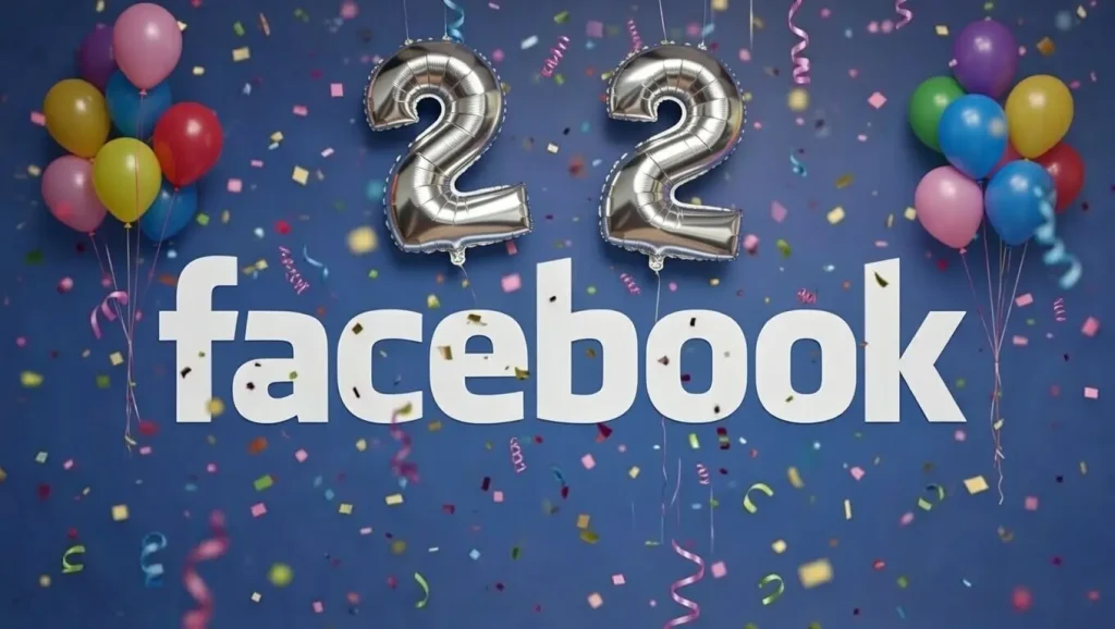 22 años de facebook